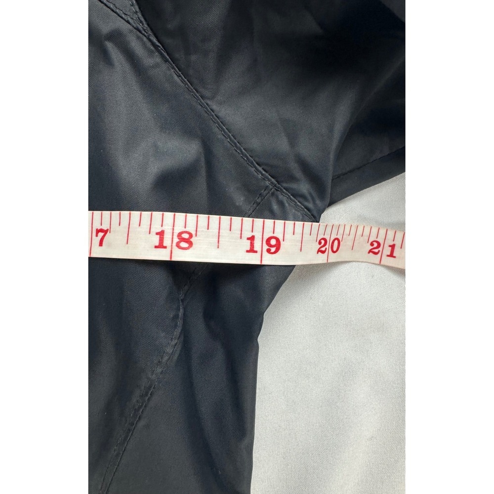 Columbia Womens Black Hooded Windbreaker Jacket Mesh Lined Full Zip Small - Picture 9 of 13